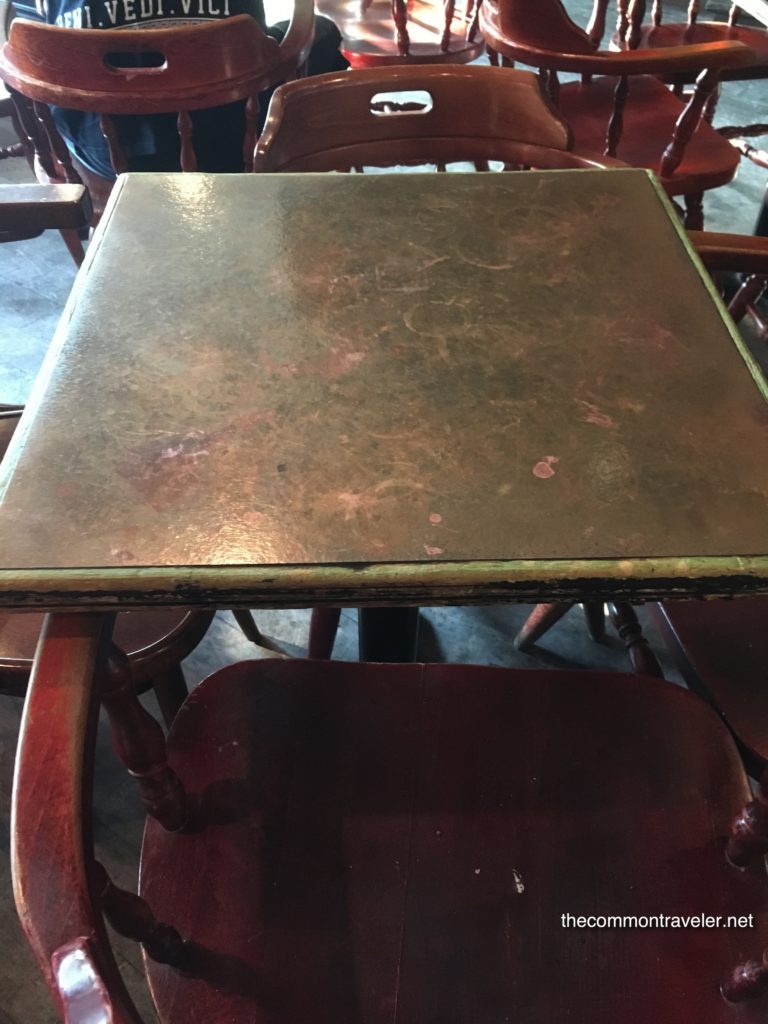 Dieu du Ciel copper table