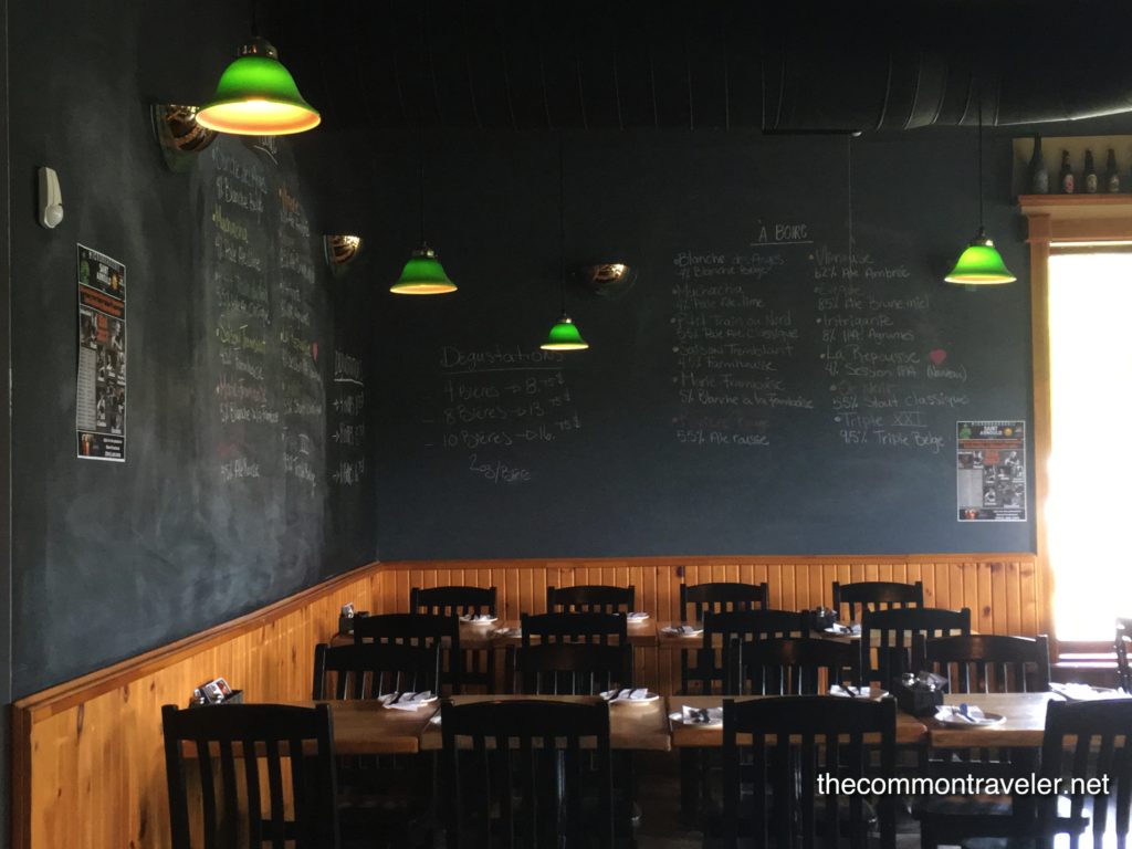 Saint Arnould seating area