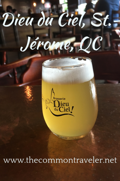 Visiting St. Jerome, Quebec, Canada? This micro-brewery will fill you with delicious craft beer and tasty morsels.