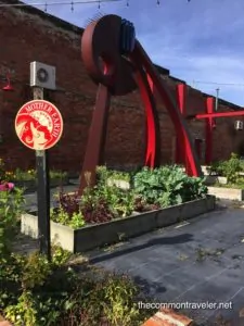 Mother Earth Brewing garden