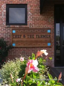Chef and The Farmer sign