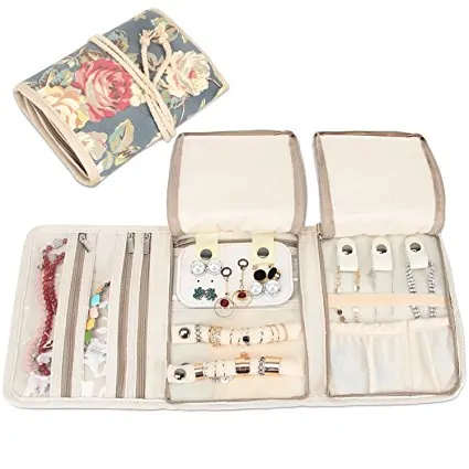 Mother's Day Gift - jewelry case with flowers cover