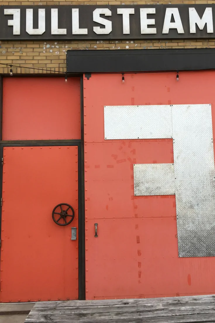 doors at Fullsteam Brewing