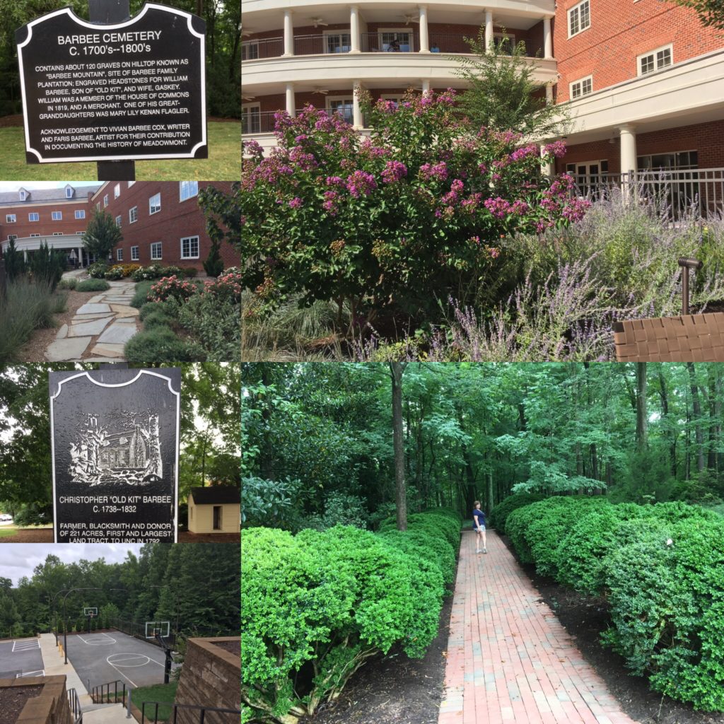photos of grounds at Rizzo Center