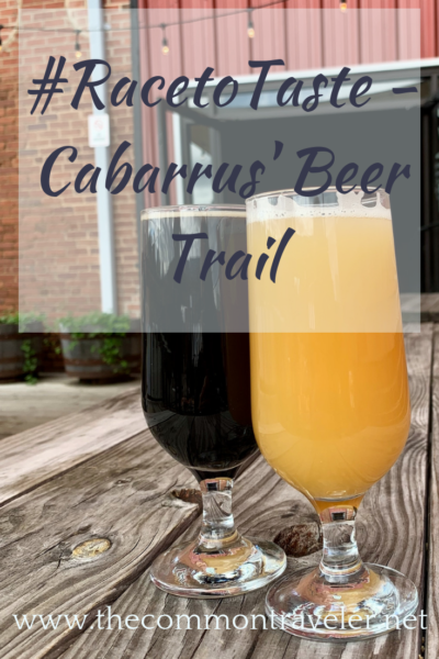 Follow Cabarrus, North Carolina's beer trail for unique small craft brewing deliciousness! #racetotaste