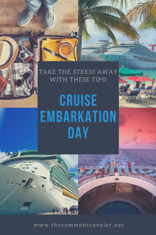 Cruise Embarkation Day 12 Tips for FirstTime Cruisers The Common