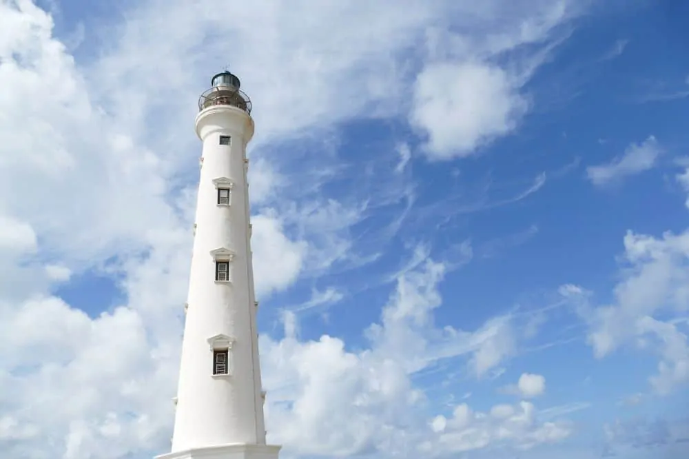Aruba Sightseeing tips featured by top travel blog, The Common Traveler: California Lighthouse Aruba