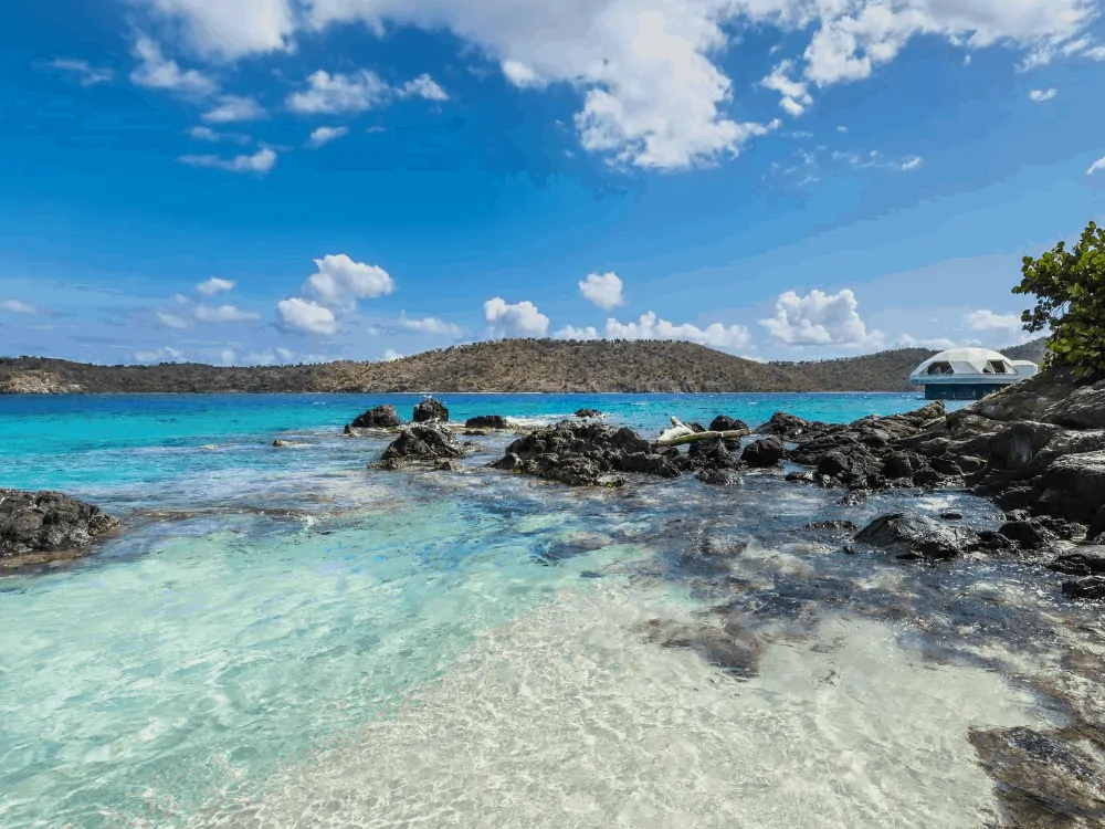 Coki Beach and Coral World in St. Thomas