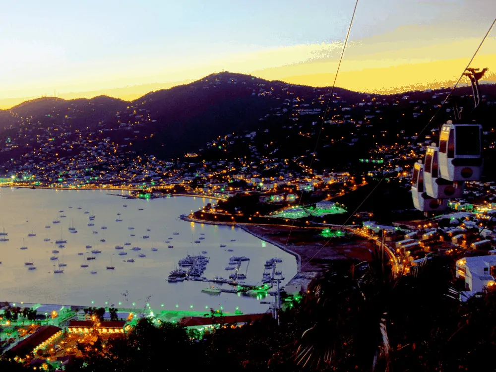 Paradise Point evening view