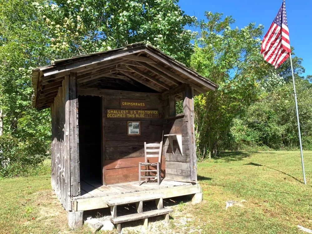 Grimshawes, smallest US Post Office, Cashiers, NC