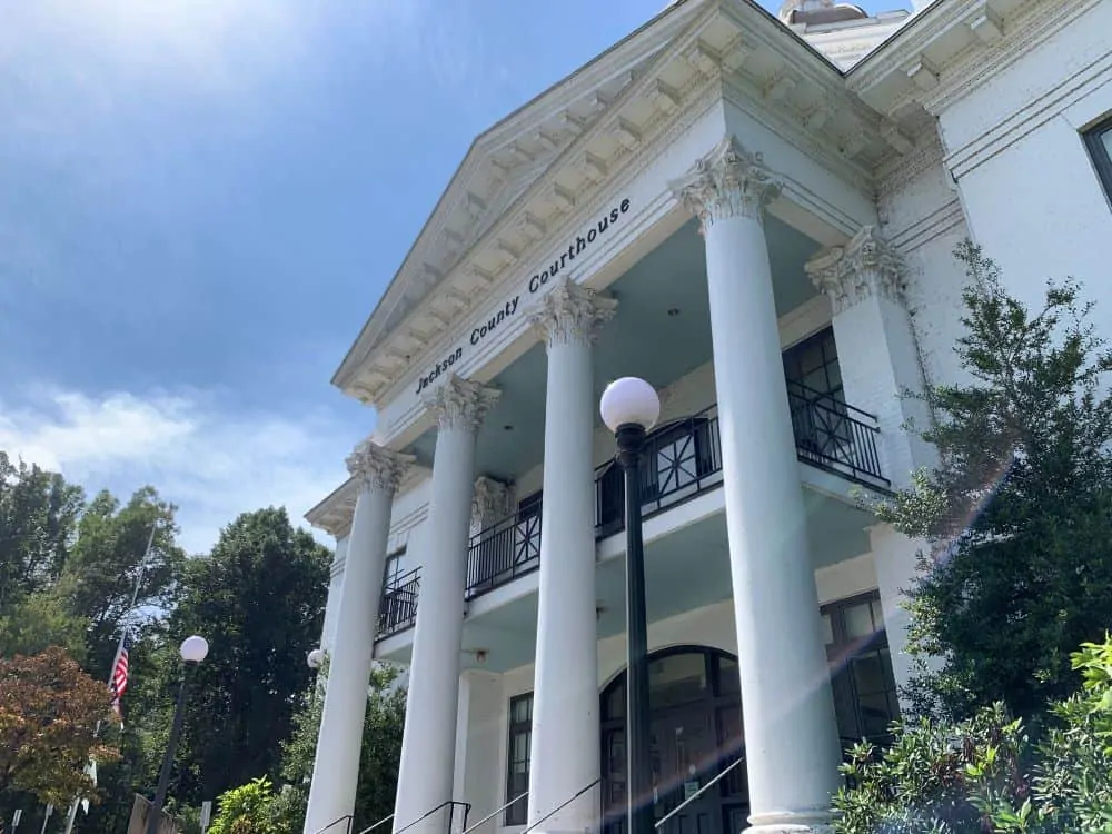 Jackson County Courthouse in Sylva, NC