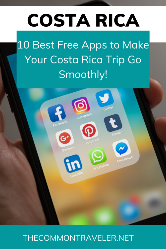 10 Best Free Apps to Use in Costa Rica | The Common Traveler shares the 10 best free apps to download before your trip to Costa Rica. These will make everything you may discover so much smoother! #costarica #travelapps