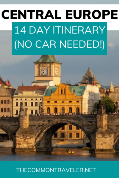 2 WEEK CENTRAL EUROPE ITINERARY, The Common Traveler shares how to travel through Central Europe without renting a car. Discover the wonders of Austria in Graz and Vienna; of Slovakia in Bratislava; and of the Czech Republic in Prague.