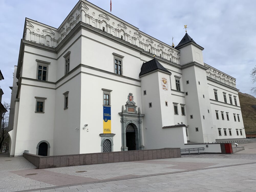 White Palace of the Grand Dukes of Lithuania in Vilnius