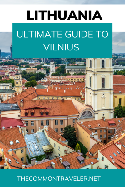 The Common Traveler shares the Ultimate Guide to Vilnius, Lithuania. Here are the best places to see, things to do, where to stay, etc. It also directs you to what foods to try and where to try, as well as what souvenirs to bring back. Check it out!
#lithuania #vilnius