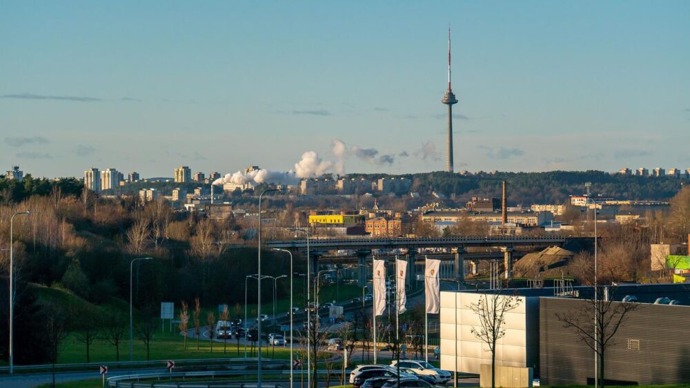 TV Tower in Vilnius, Lithuania