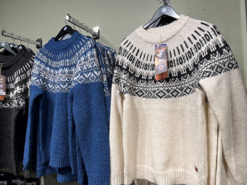 12 Best Souvenirs from Iceland | image: Lopapeysa sweaters