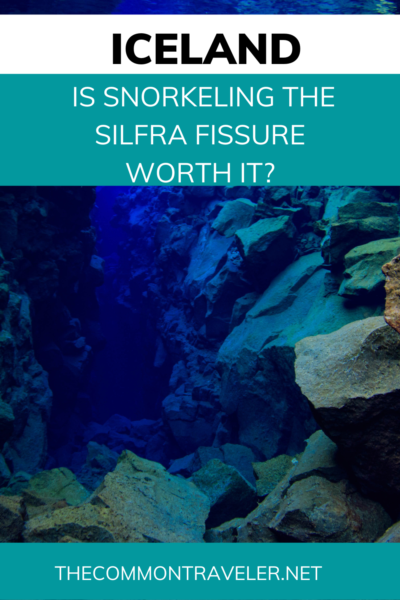 Is snorkeling the Silfra Fissure in Iceland worth it? | The Common Traveler shares her experience trying this snorkel adventure. Find out everything you need to know and what to expect.
#iceland #silfrafissure #silfrafissurewinter #snorkelingiceland