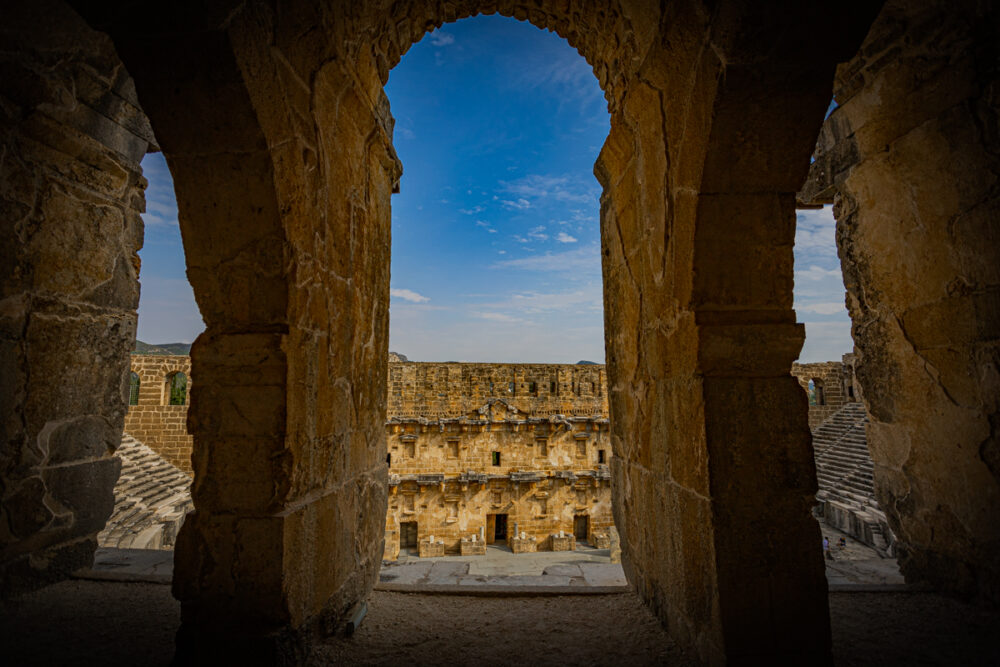 2 Week Turkey Itinerary | The Common Traveler | image: Aspendos Theater
