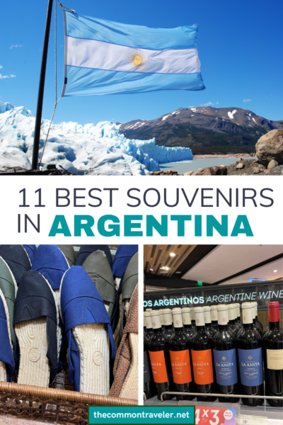 Best Souvenirs From Argentina | The Common Traveler shares what to bring home from your Argentina trip. You'll find everything from fine wine to leather goods to shoes and snacks for everyone!