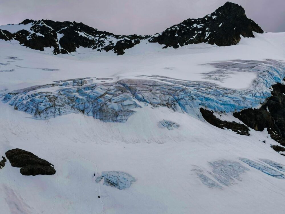 Best Souvenirs From Argentina | The Common Traveler | image: frozen glacier in Ushuaia
