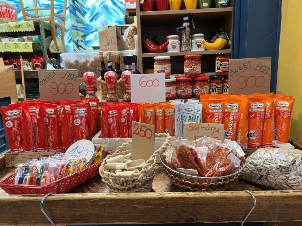 15 Best Souvenirs From Hungary | The Common Traveler | image: paprika cream and goulash cream