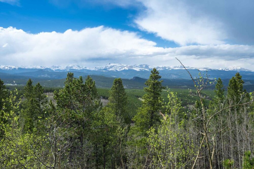 Colorado One Week Itinerary for Summer | The Common Traveler | image: panoramic platform at Golden Gate Canyon State Park