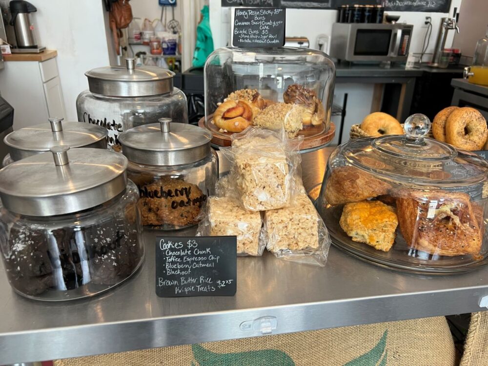 Best Things to do in Denton MD | The Common Traveler | image: baked goods at Craft Bakery