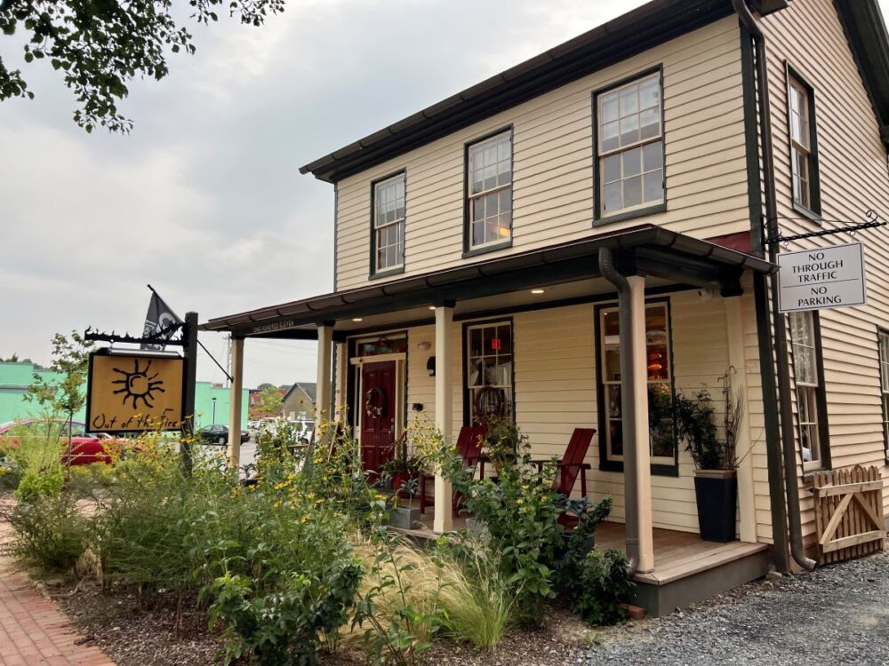 13+ Reasons to Spend a Weekend in Easton, Talbot County, MD | The Common Traveler | image:  Out of the Fire Building