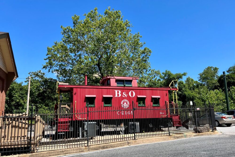 Howard County MD Weekend Adventure | The Common Traveler | image: B&O red caboose