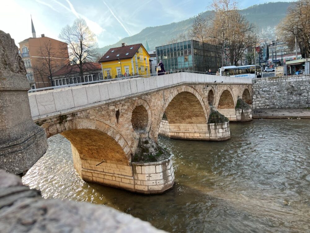Top Things to Do in Sarajevo | The Common Traveler | image: Latin or Peace Bridge