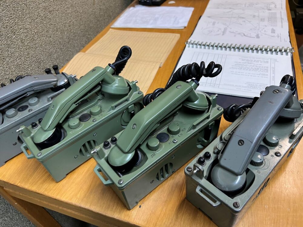Top Things to Do in Sarajevo | The Common Traveler | image: old phones inside Tito's Bunker