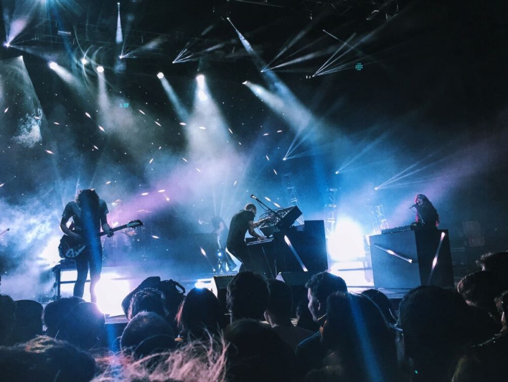Howard County MD Weekend Adventure | The Common Traveler | image: rock band at Merriweather Post Pavilion