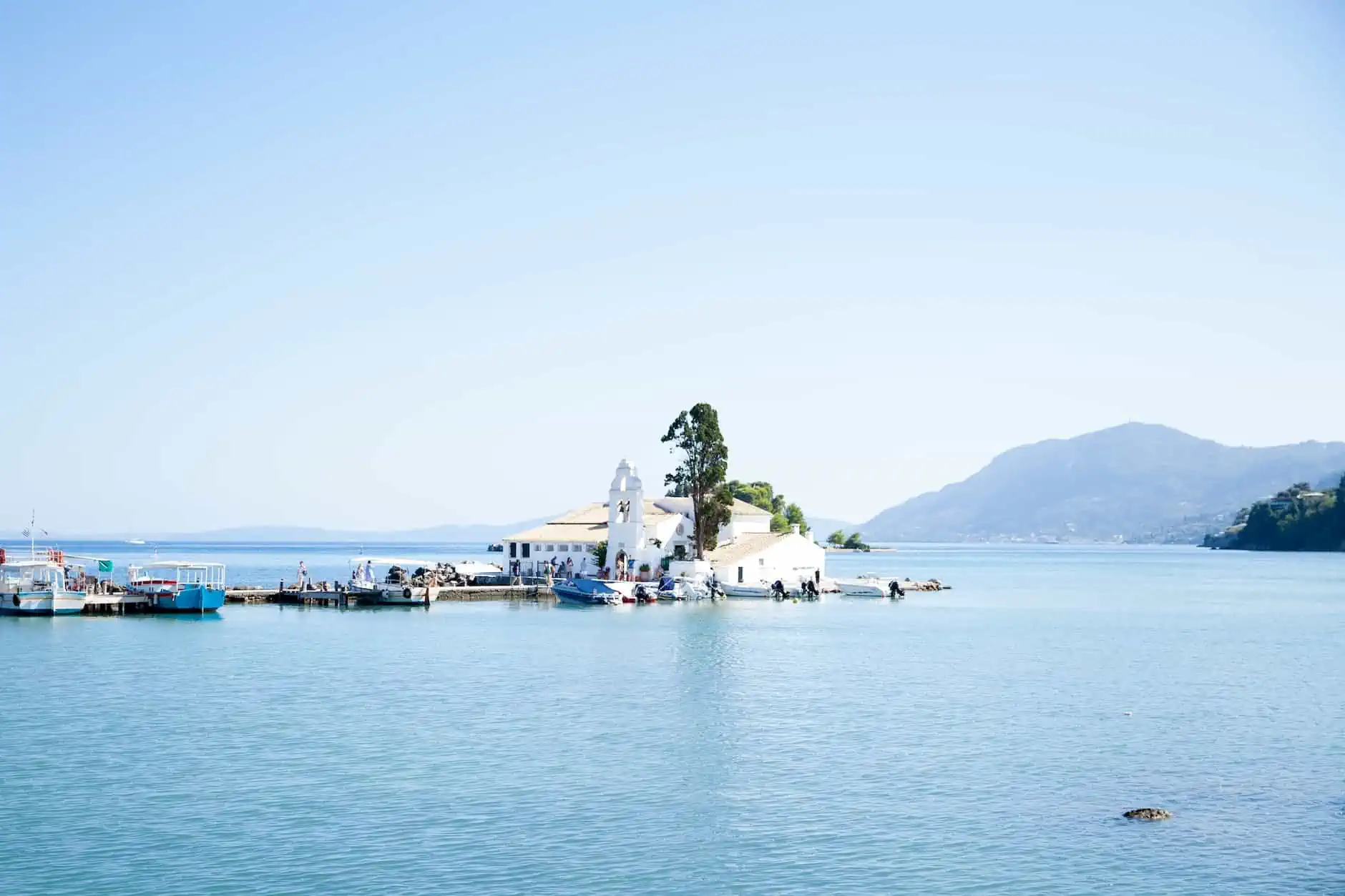 Port Day Guide: Corfu, Greece | The Common Traveler | image: the church of panagia vlacherna in greece