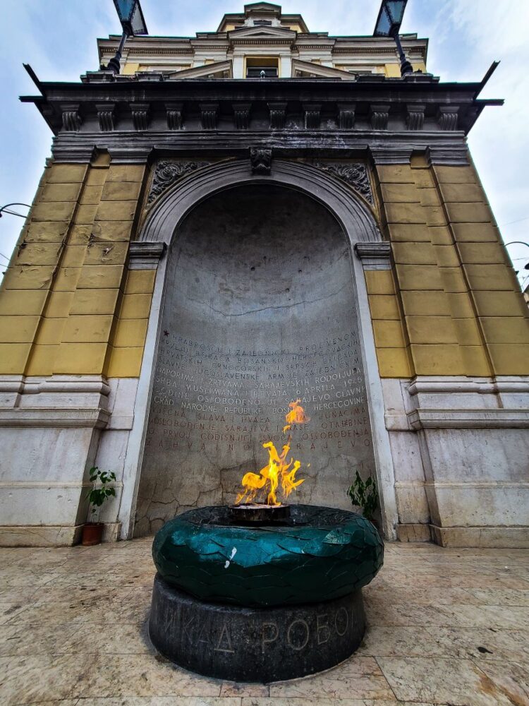 Top Things to Do in Sarajevo | The Common Traveler | image: Eternal Flame