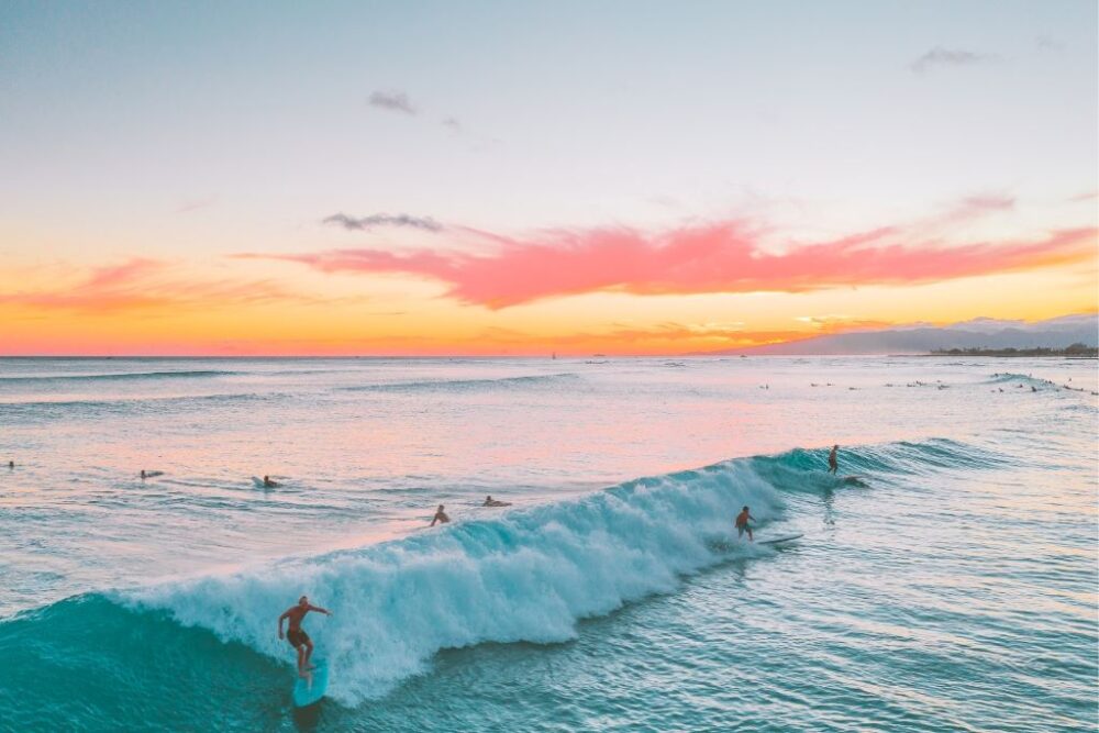 Best Things to Do in Mazatlan | The Common Traveler | image: surfers at sunset