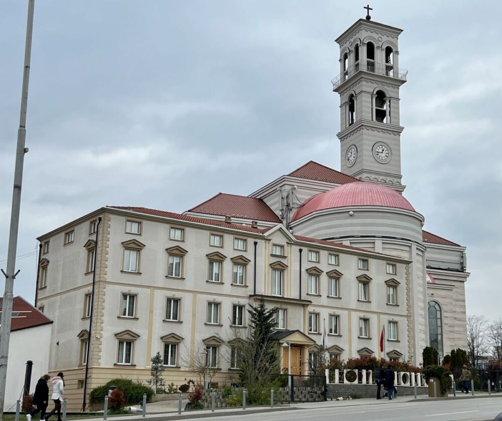 Pristina Itinerary | The Common Traveler | image: Cathedral of Saint Mother Theresa