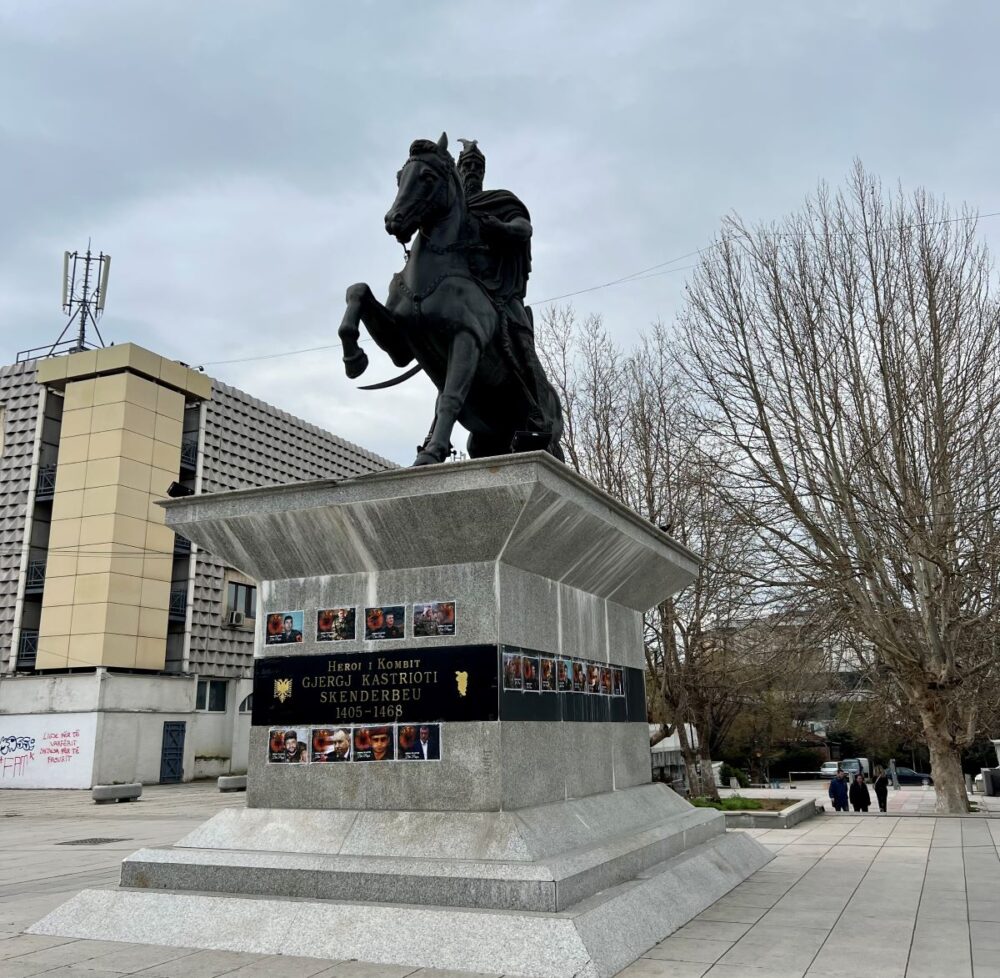 Pristina Itinerary | The Common Traveler | image: Skanderberg Square