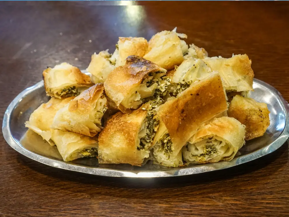 Pristina Itinerary | The Common Traveler | image: spinach burek