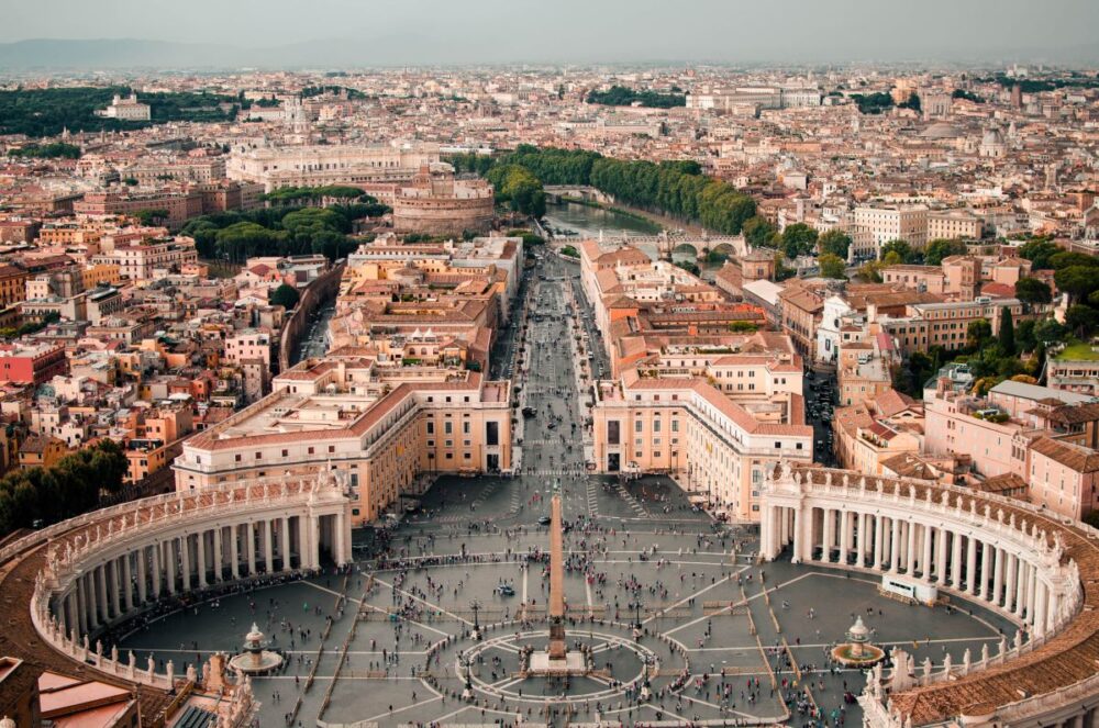 15 Famous Places in Europe | The Common Traveler | image: Vatican City from above