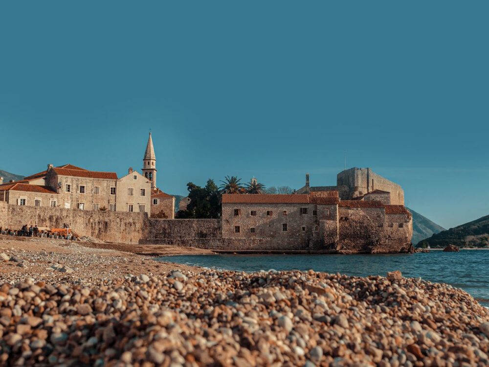 Europe on a Budget | The Common Traveler | image: castle in Budva, Montenegro