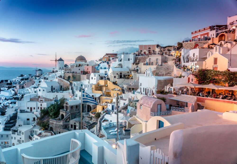 15 Famous Places in Europe | The Common Traveler | image: Santorini homes and restaurants