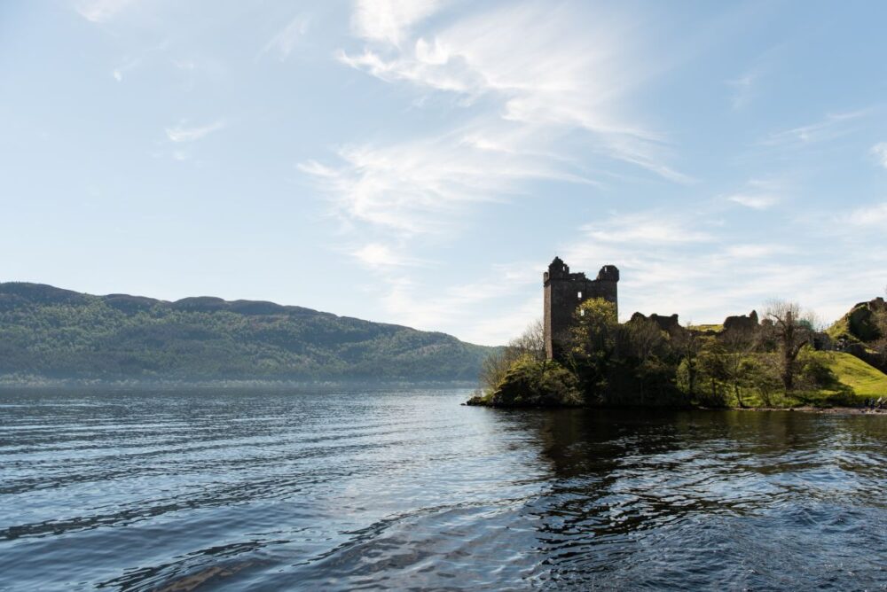 15 Famous Places in Europe | The Common Traveler | image: Loch Ness with castle remains