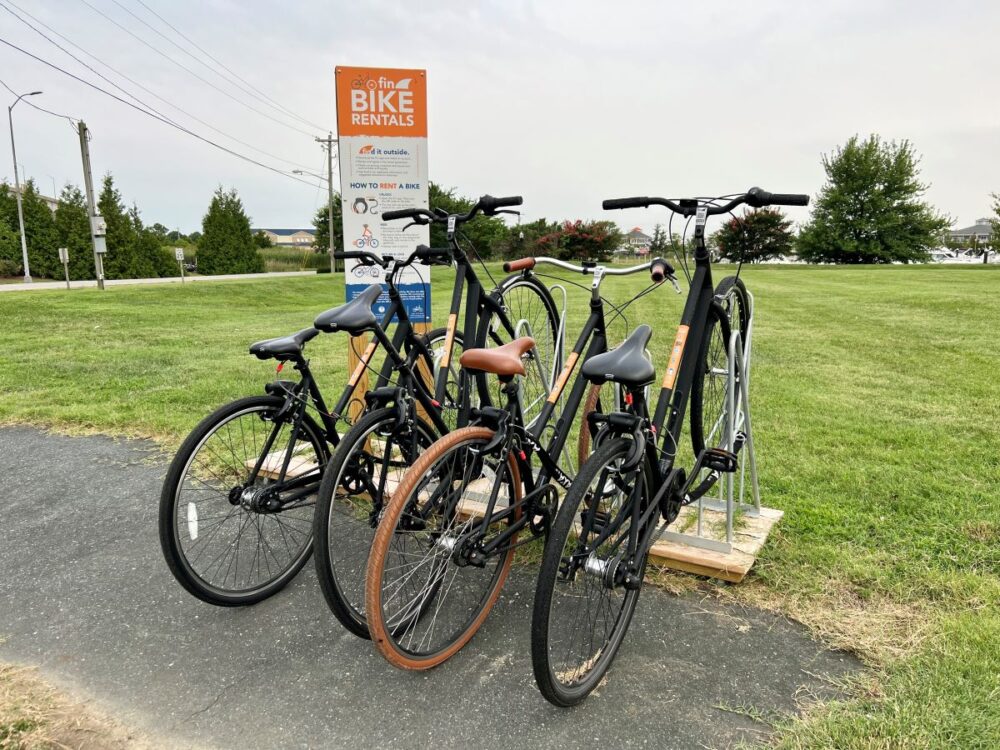 20 Things to Do on Kent Island, Queen Anne's County, MD | The Common Traveler | image: bike rentals