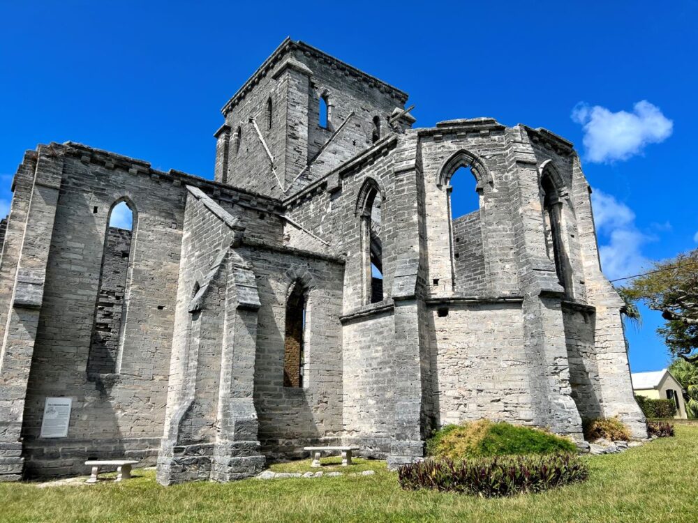 Visiting St. George's Bermuda On Your Own | The Common Traveler | image: unfinished church