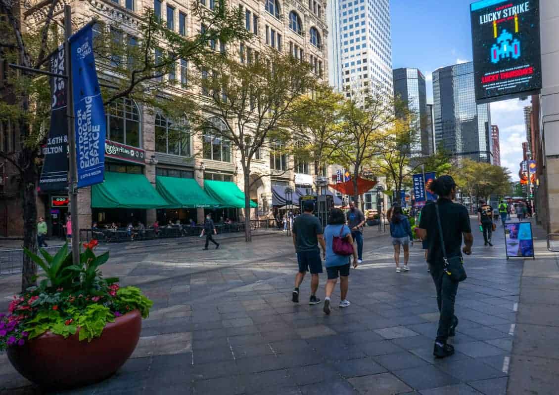 Denver, Colorado: Weekend Itinerary | The Common Traveler | image: 16th street mall denver