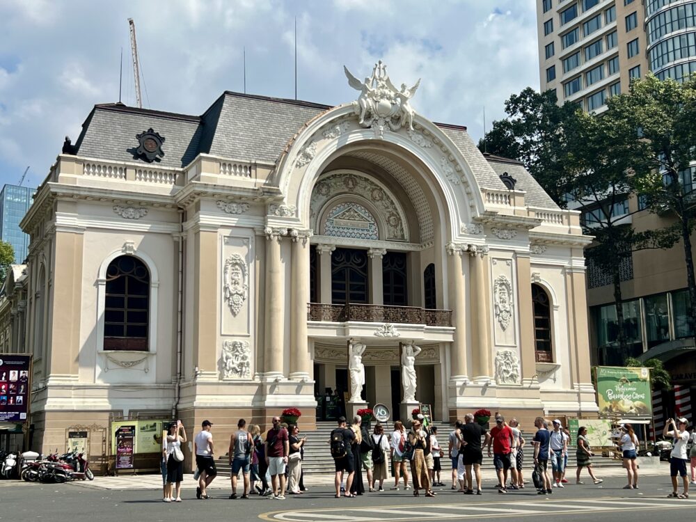 Self-Guided Walking Tour of Ho Chi Minh | The Common Traveler | image: Ho Chi Minh Opera House
