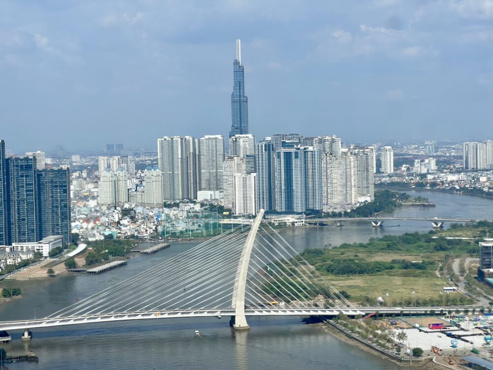 Self-Guided Walking Tour of Ho Chi Minh | The Common Traveler | image: skyline view of Ho Chi Minh
