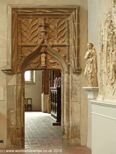 New York Cloisters Museum | The Common Traveler | image: medieval doorway
