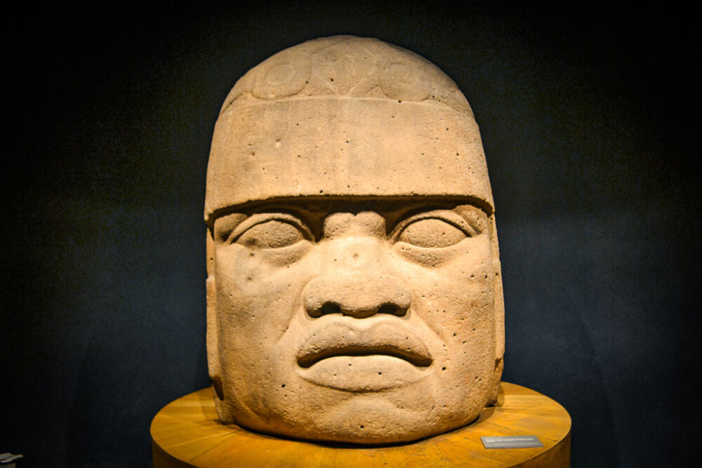 10 Best Places to Visit in Mexico City | The Common Traveler | image: Giant Olmec Head at Anthropology Museum